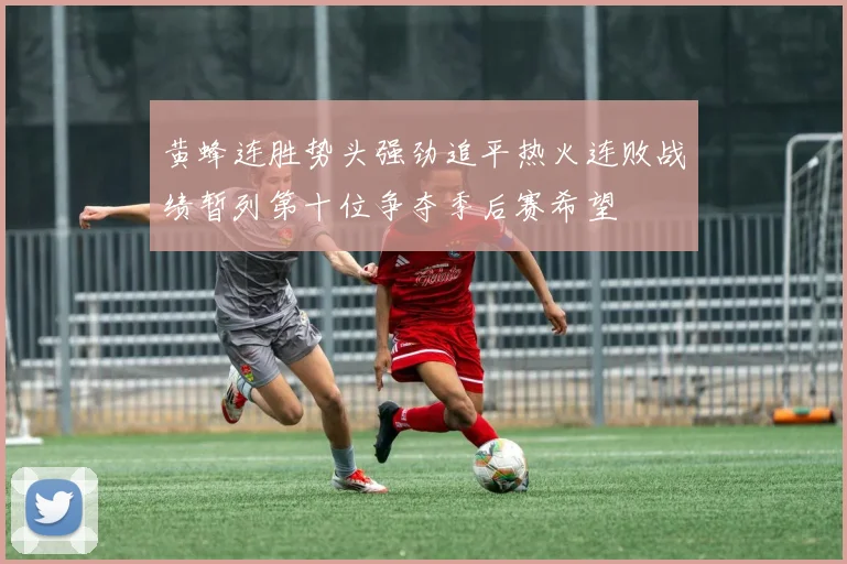 黄蜂连胜势头强劲追平热火连败战绩暂列第十位争夺季后赛希望