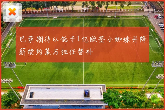 巴萨期待以低于1亿欧签小蜘蛛并降薪续约莱万担任替补
